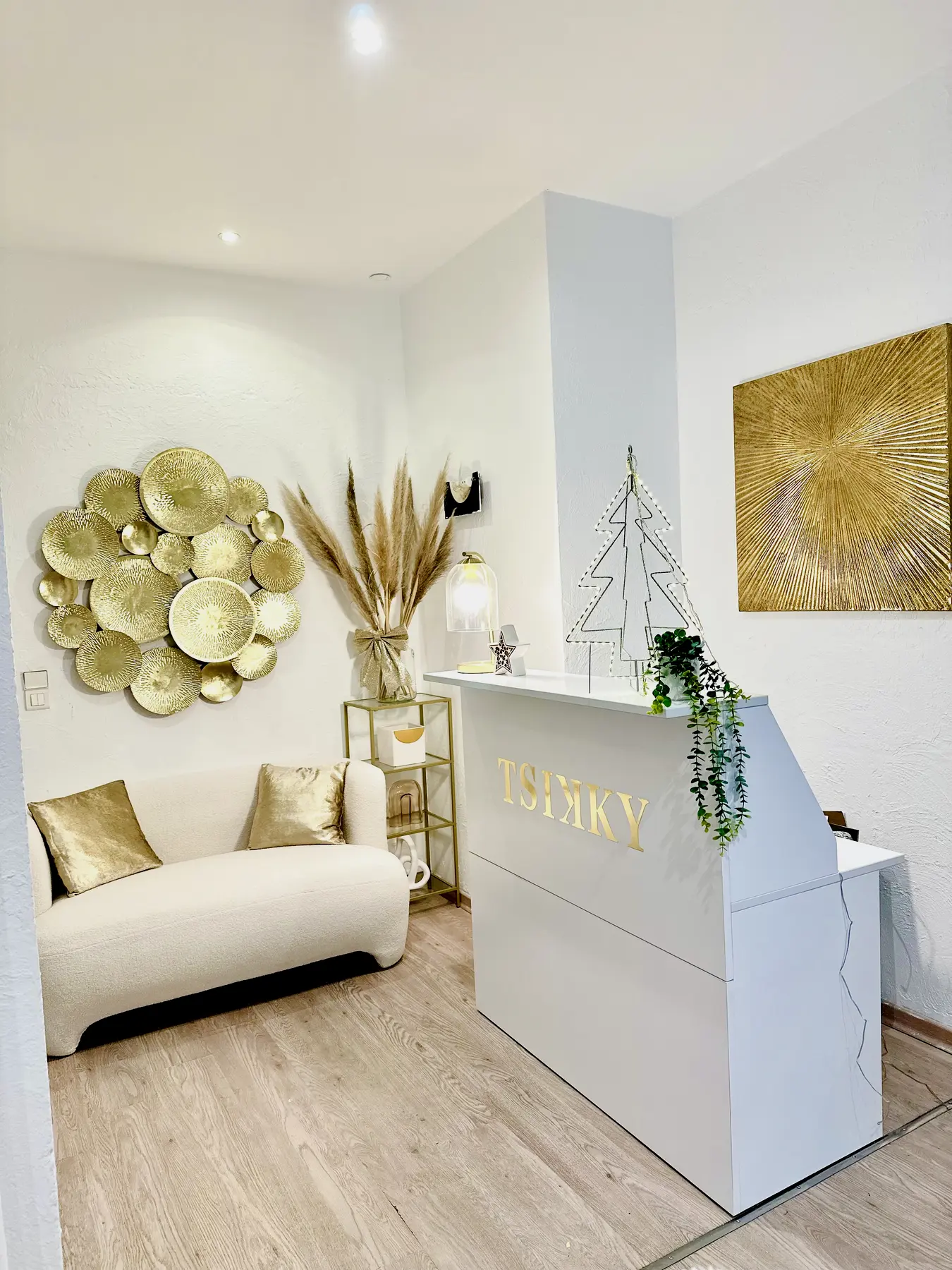 Réception d’un espace beauté rénové à Cannes